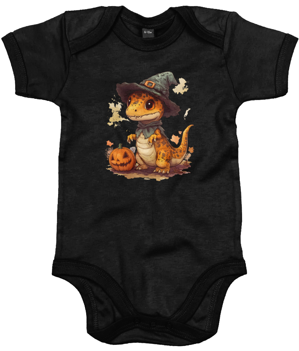 Halloween dinosaur Baby Bodysuit