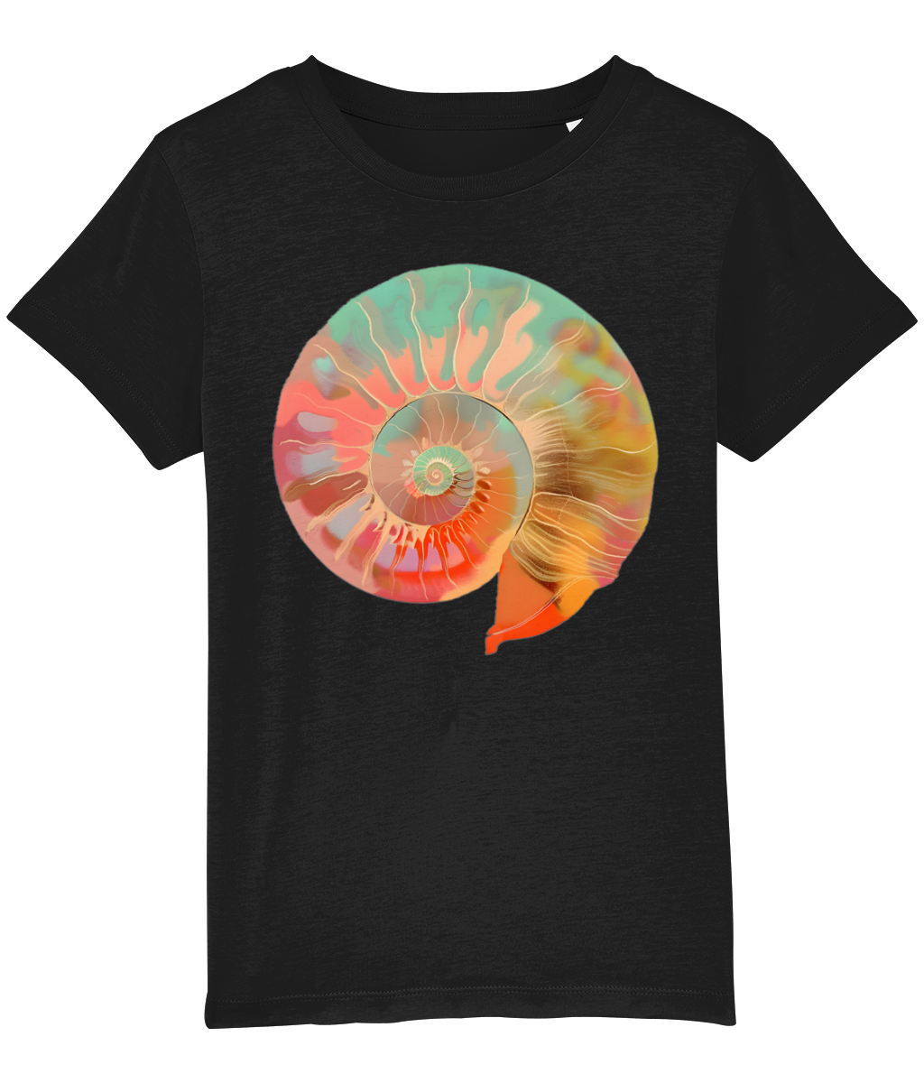 Colourful Ammonite Kids' T-Shirt