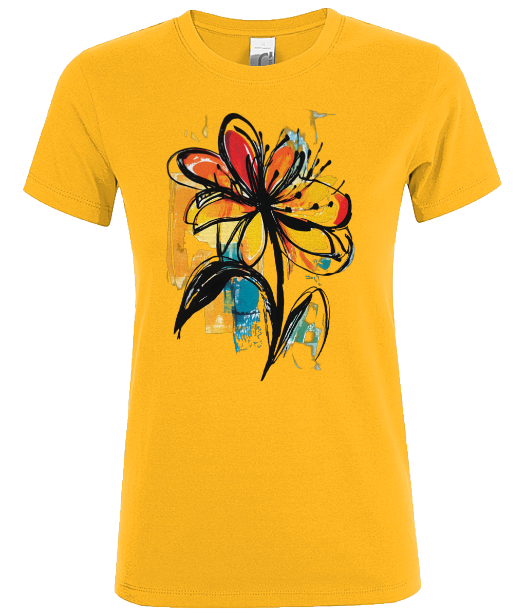 Abstract flower Women's T-Shirt