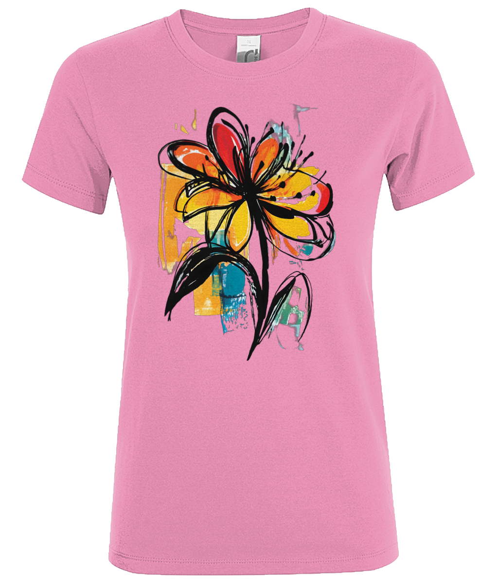 Abstract flower Women's T-Shirt