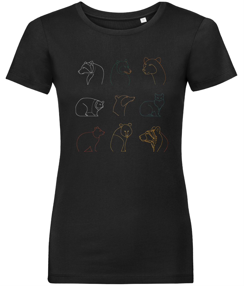 Minimalistic bears Women's T-shirt