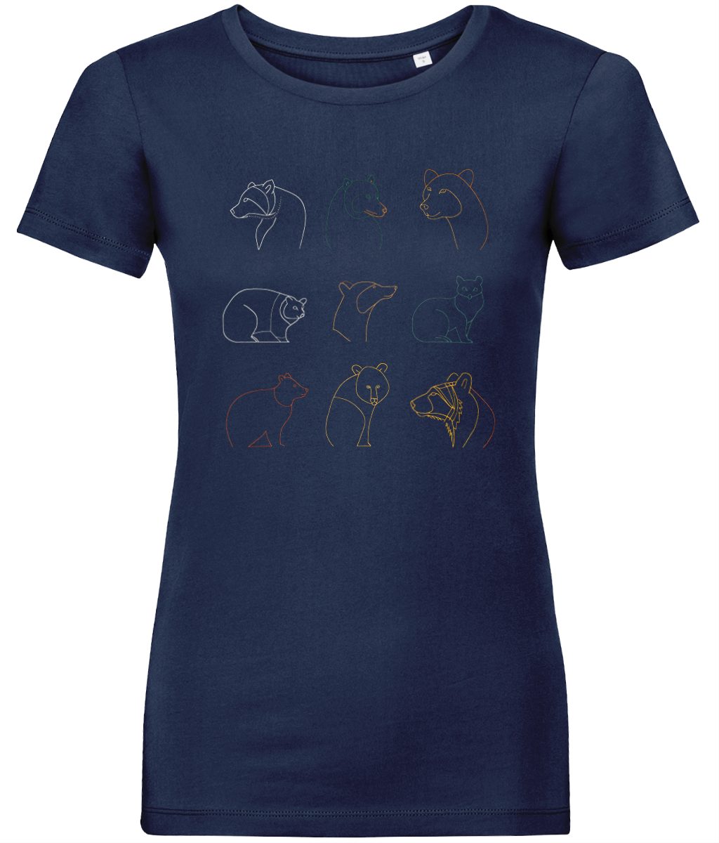 Minimalistic bears Women's T-shirt