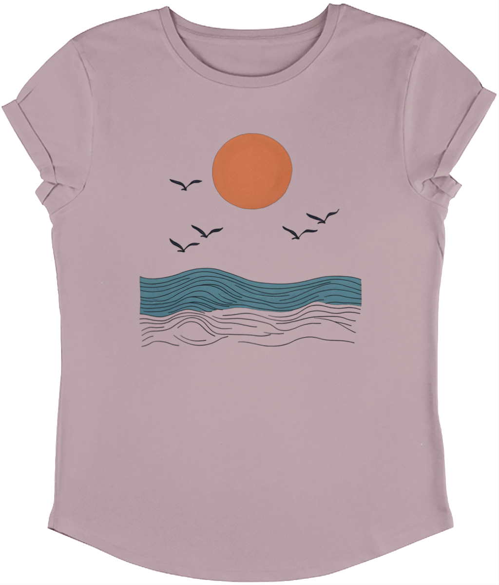 Minimalistic beach Women's T-shirt