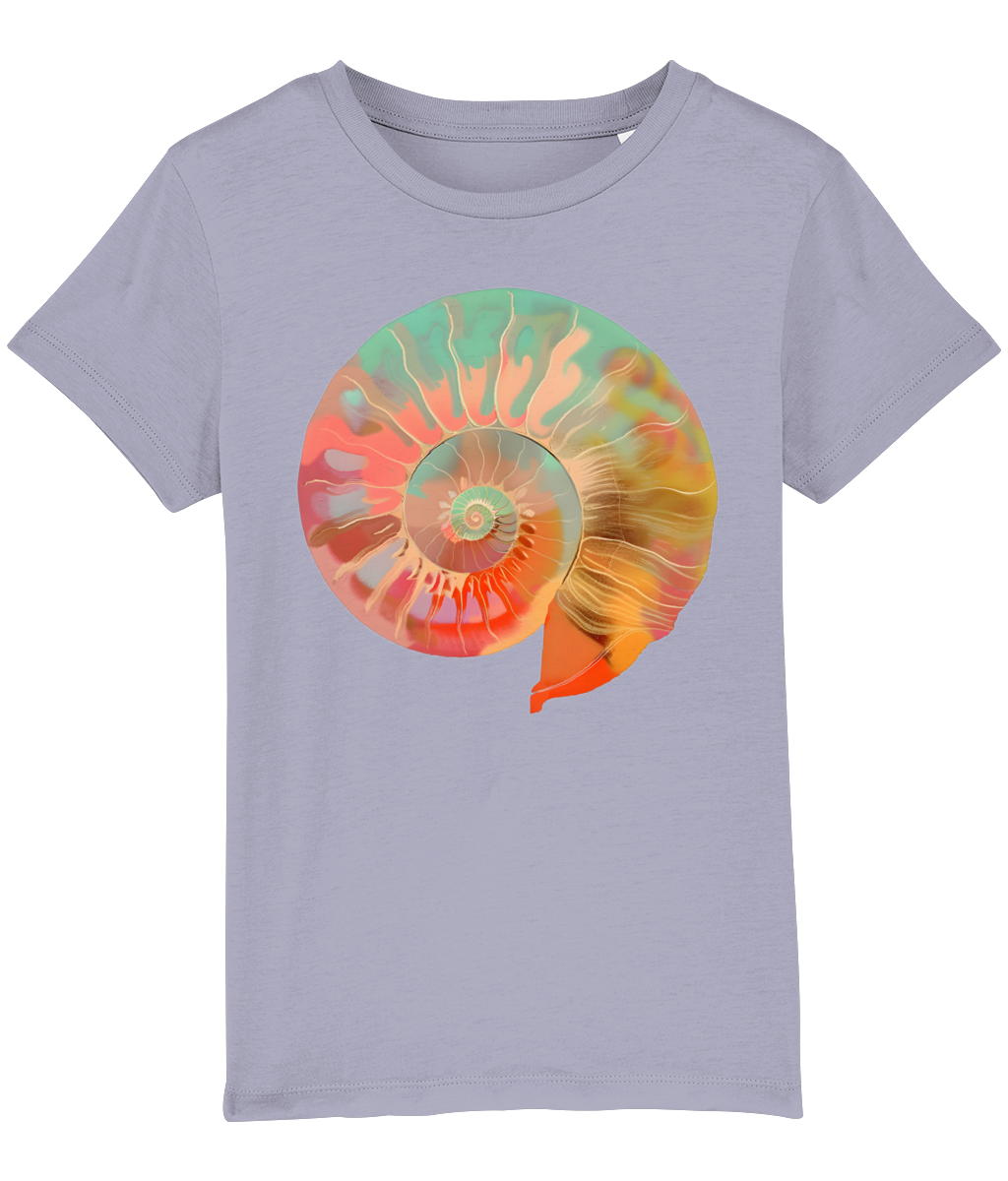 Colourful Ammonite Kids' T-Shirt