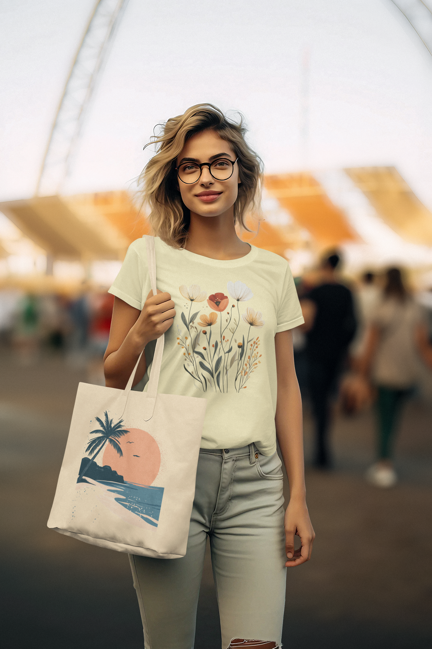 Summer Flowers Women's T-Shirt