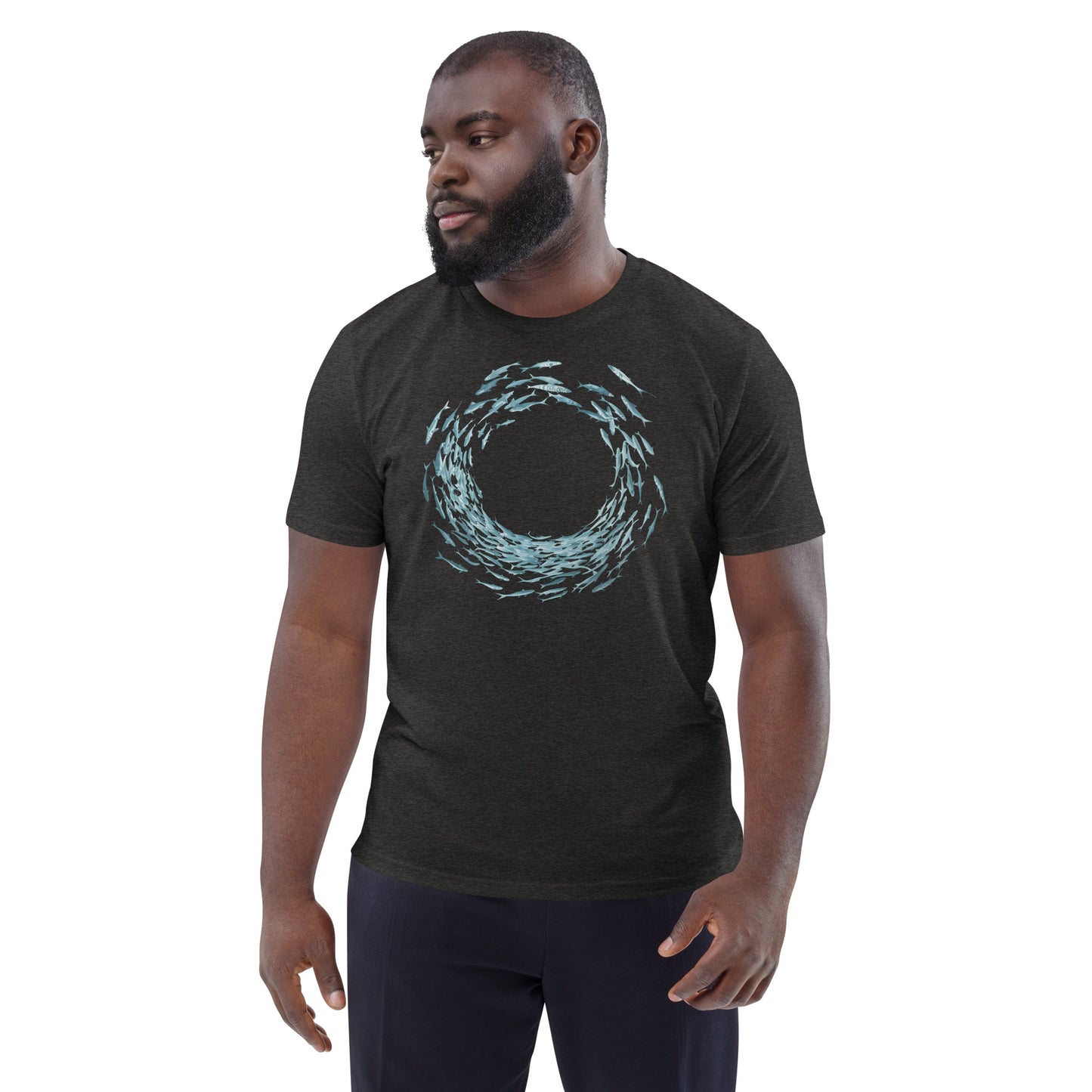Circle of fish Unisex organic cotton t-shirt