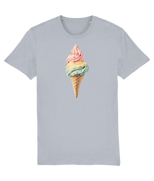 Retro ice cream Women's Cotton T-shirt