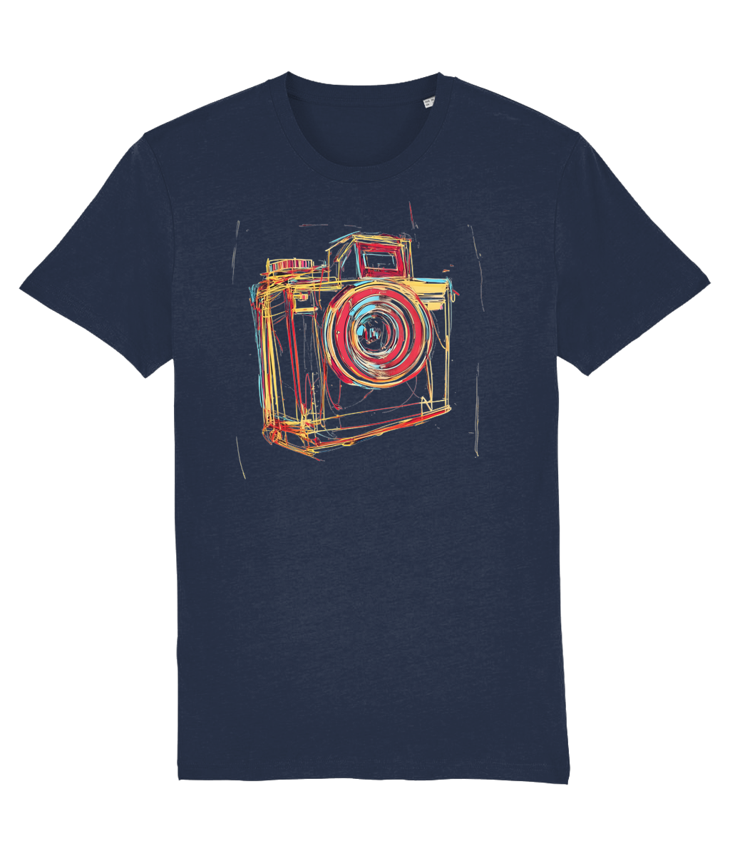 Neon Camera Women's T-Shirt