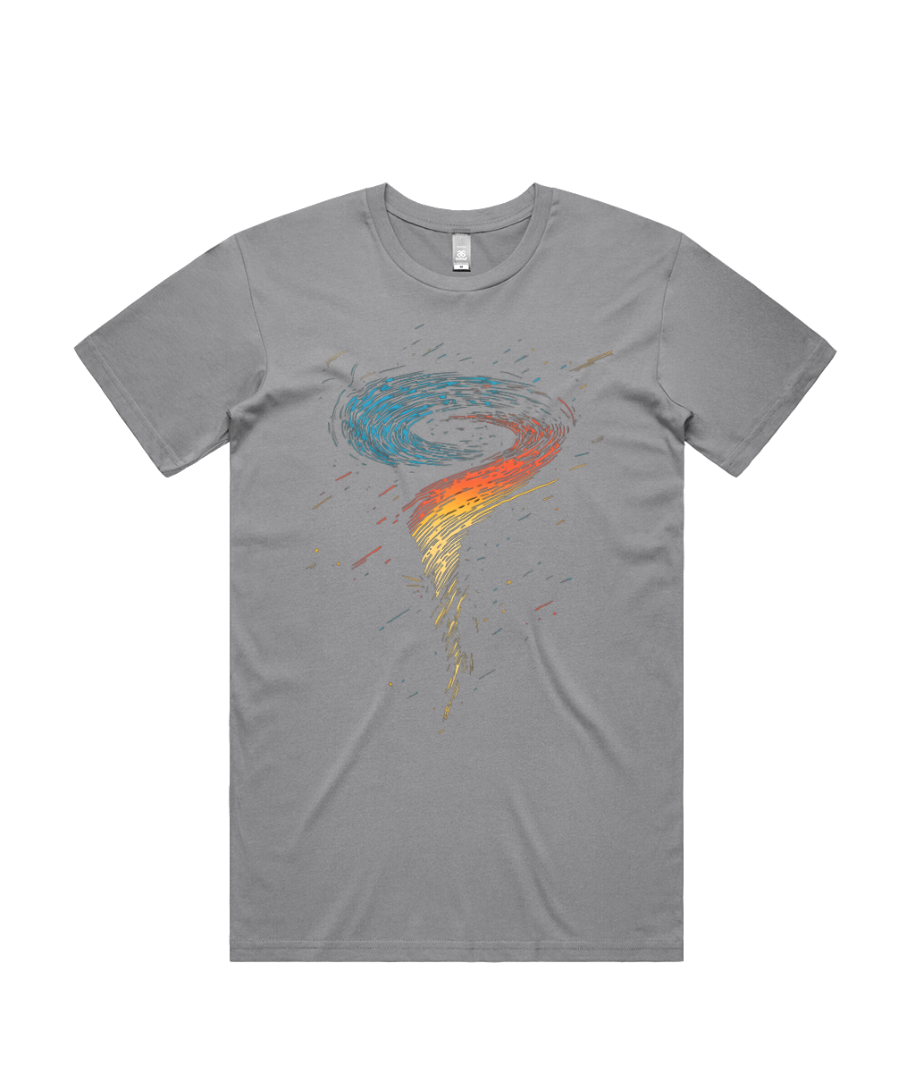 Colourful tornado Men's T-shirt