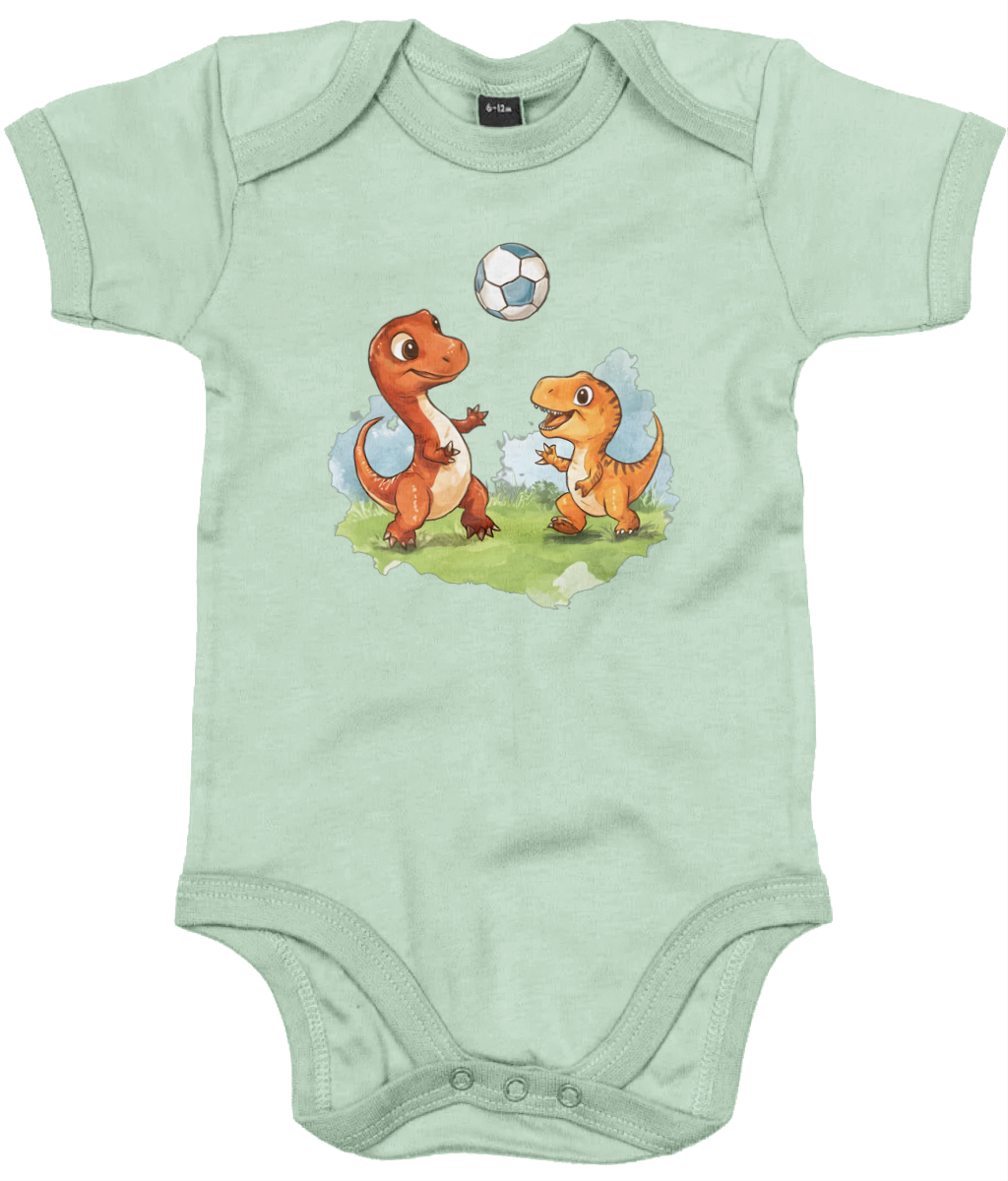 Football dinos Baby Bodysuit