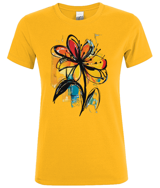 Abstract flower Women's T-Shirt