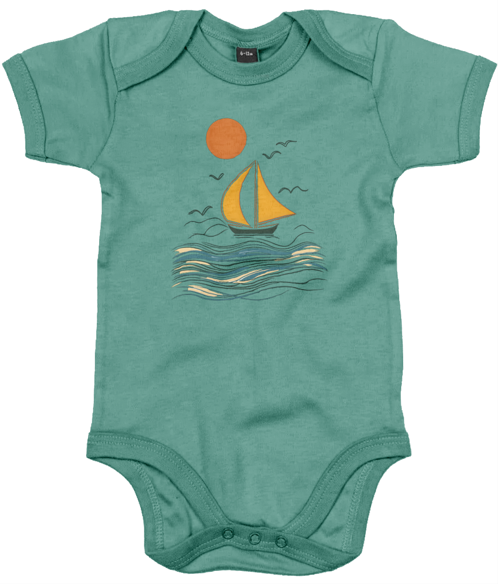 Sailboat Baby Bodysuit