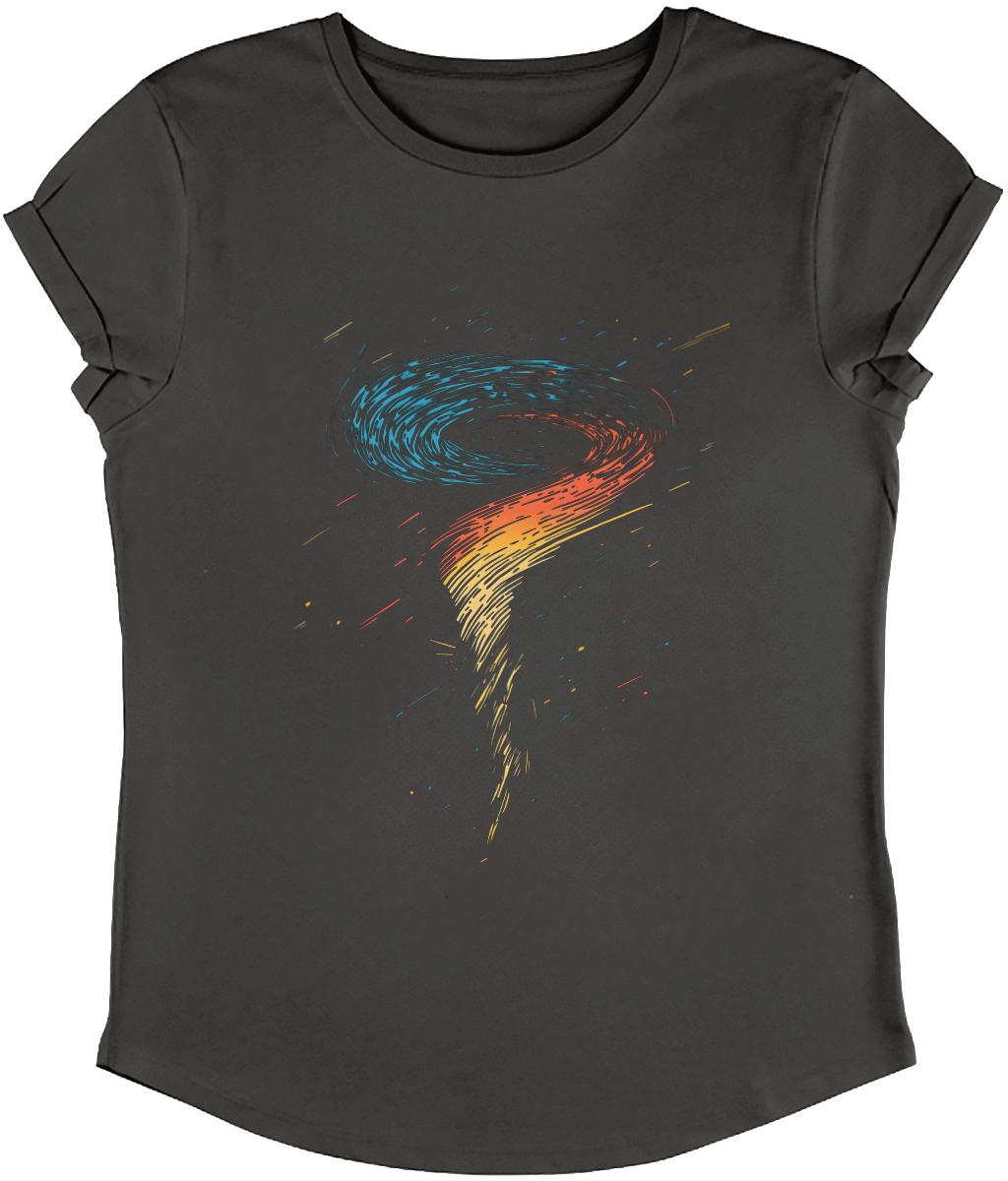 Colourful tornado Women's T-shirt