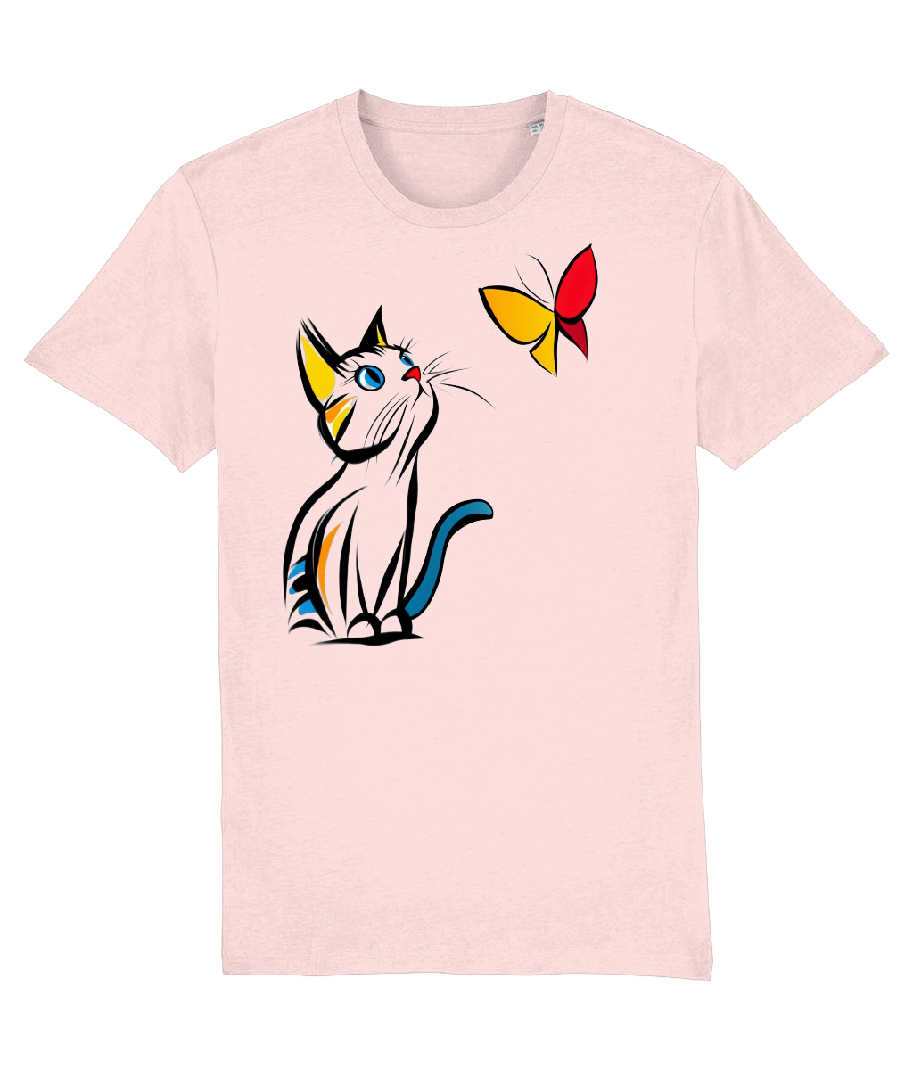 Cat and butterfly Women's T-shirt