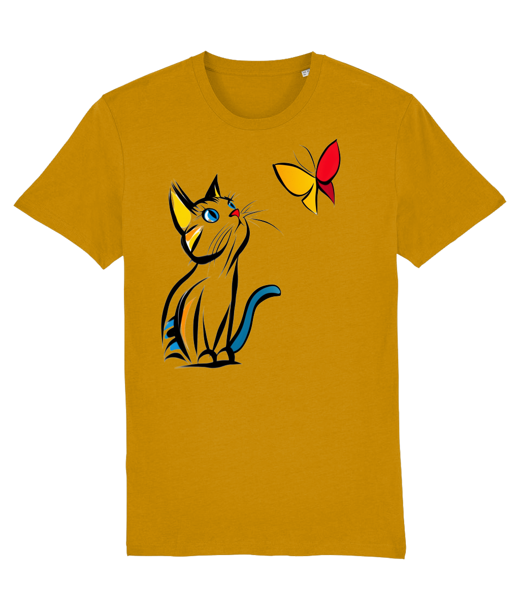 Cat and butterfly Women's T-shirt