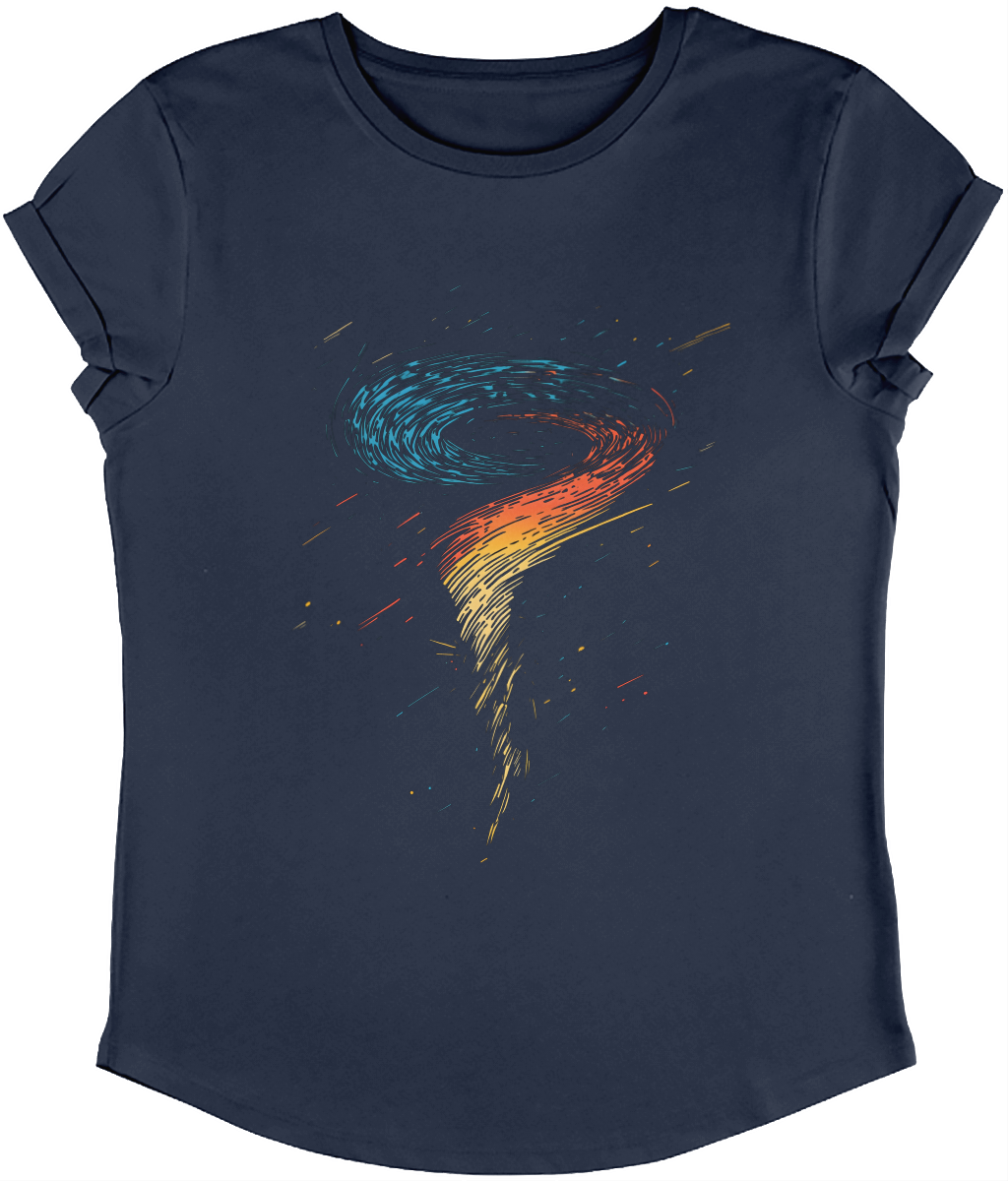 Colourful tornado Women's T-shirt