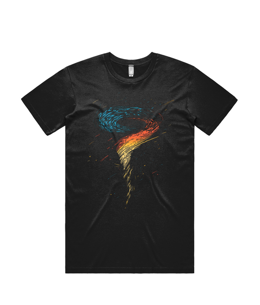 Colourful tornado Men's T-shirt