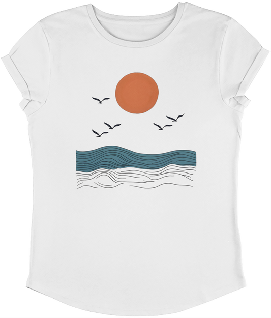 Minimalistic beach Women's T-shirt