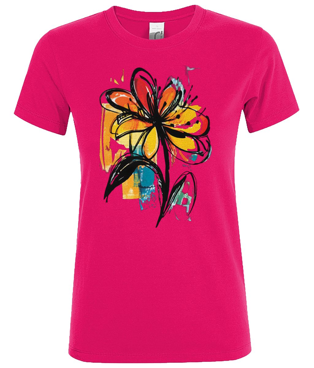 Abstract flower Women's T-Shirt