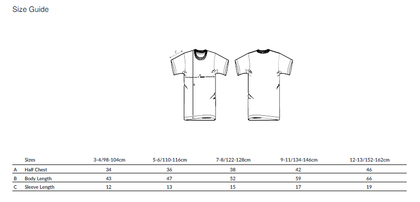 Autumn trees kids t-shirt