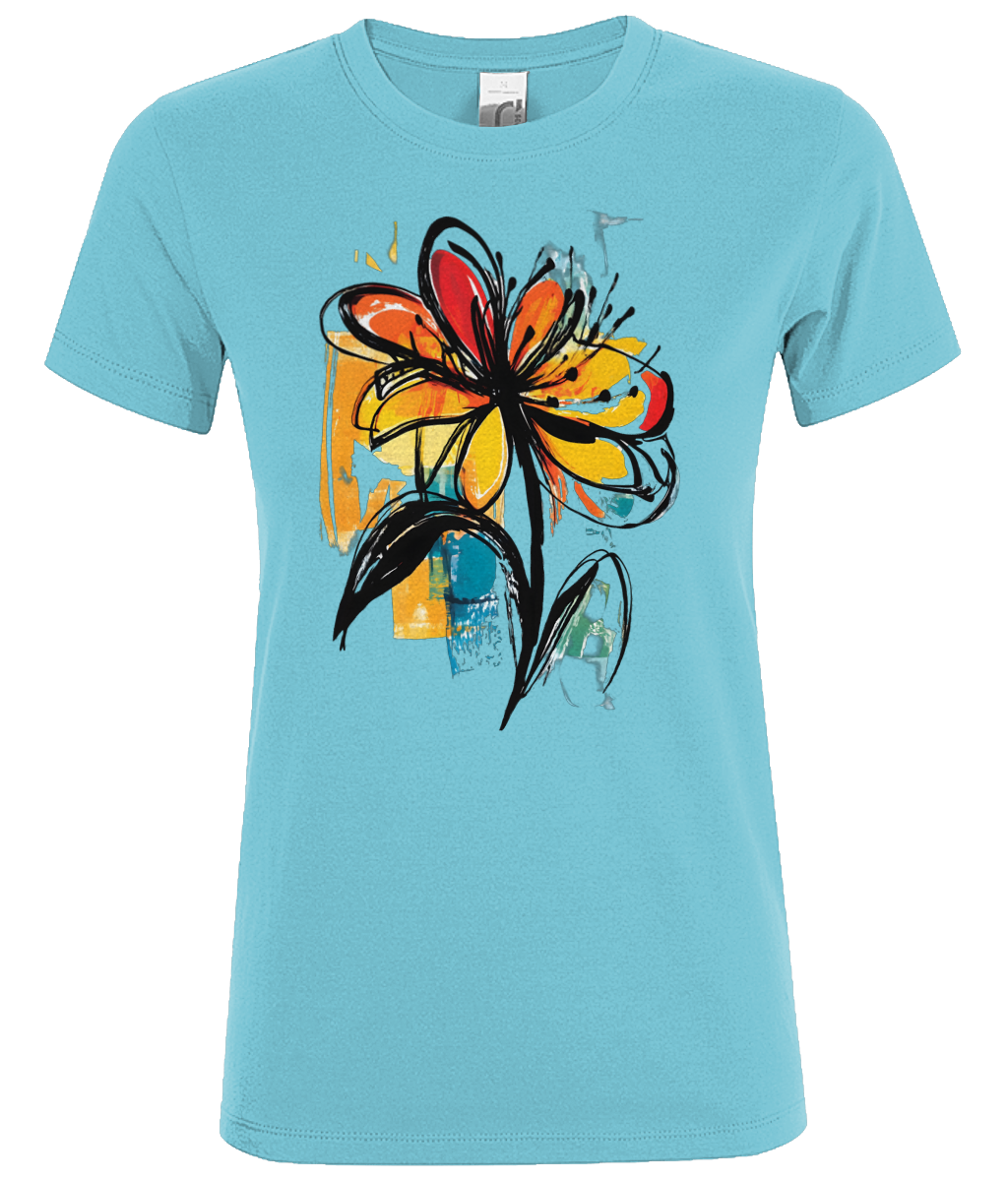 Abstract flower Women's T-Shirt