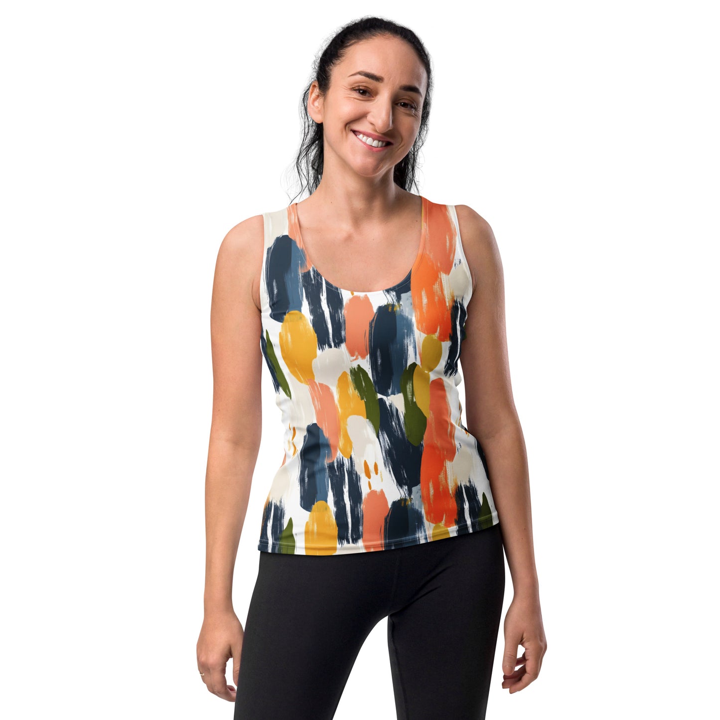 Colourful brush Women's Tank Top