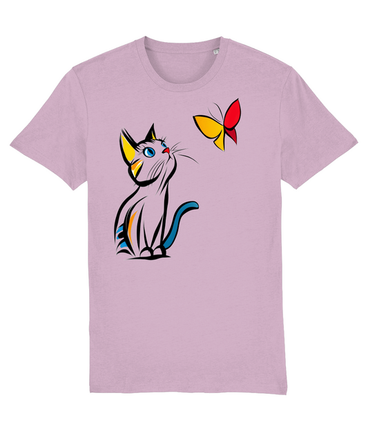 Cat and butterfly Women's T-shirt