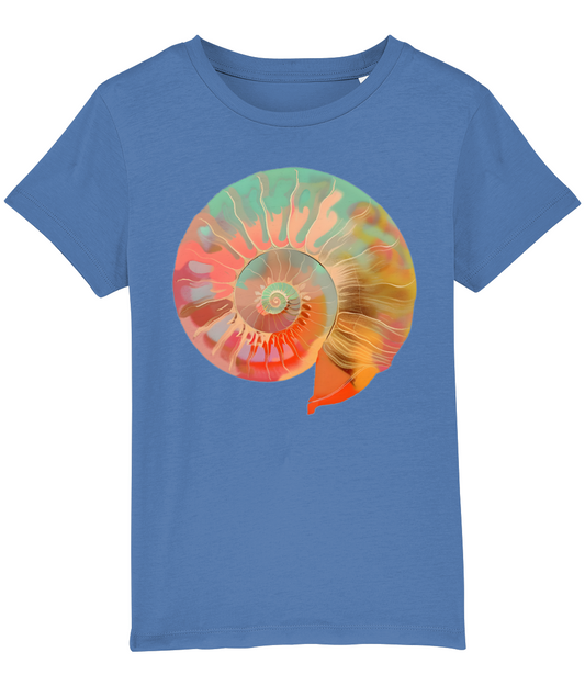 Colourful Ammonite Kids' T-Shirt