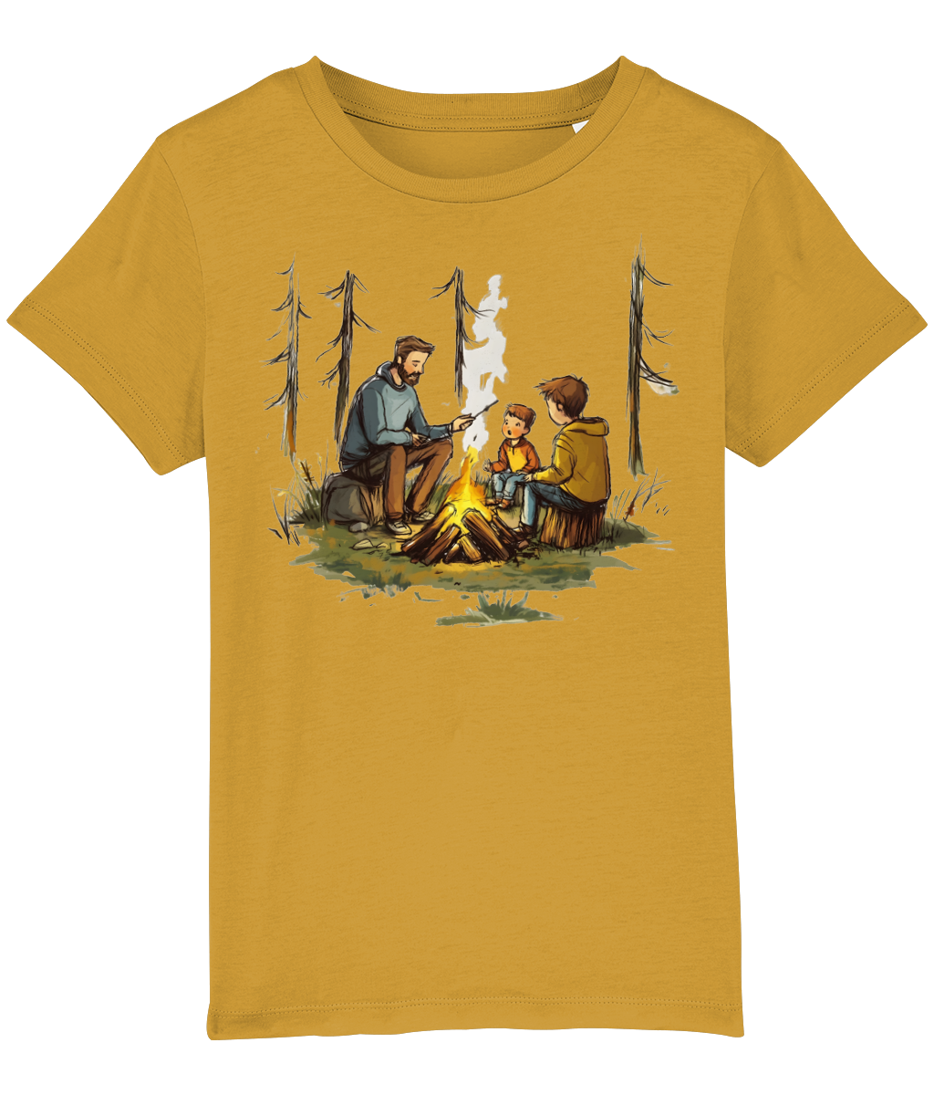 Stories by the campfire Kids' T-shirt