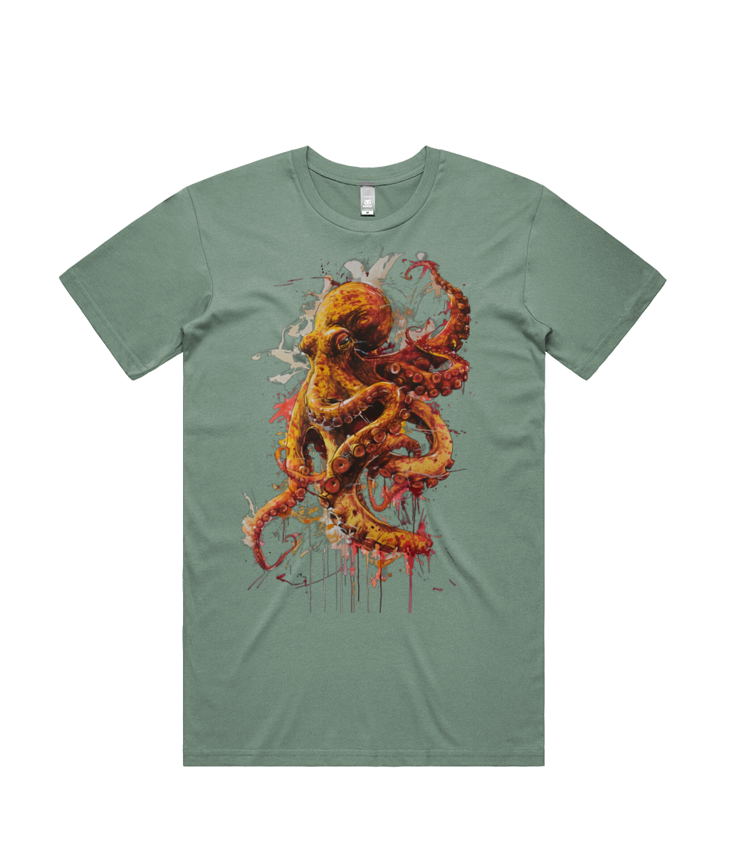 Watercolour octopus Men's T-shirt