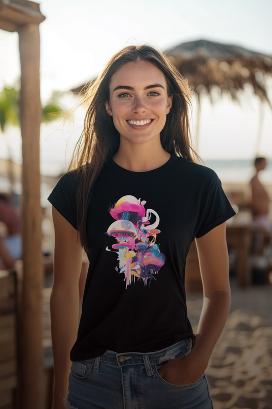 Neon jellyfish Women's T-shirt