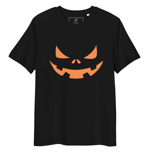 Halloween pumpkin face unisex t-shirt