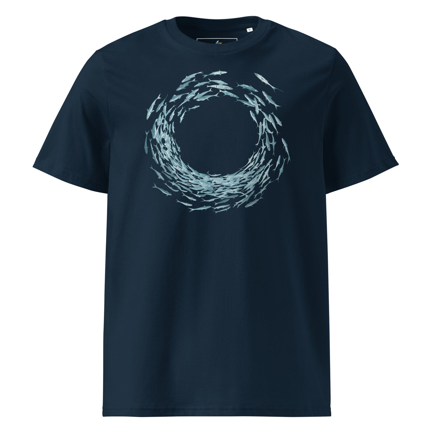 Circle of fish Unisex organic cotton t-shirt