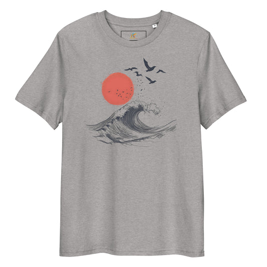 Waves Unisex organic cotton t-shirt