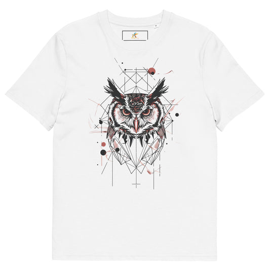 Owl Unisex organic cotton t-shirt